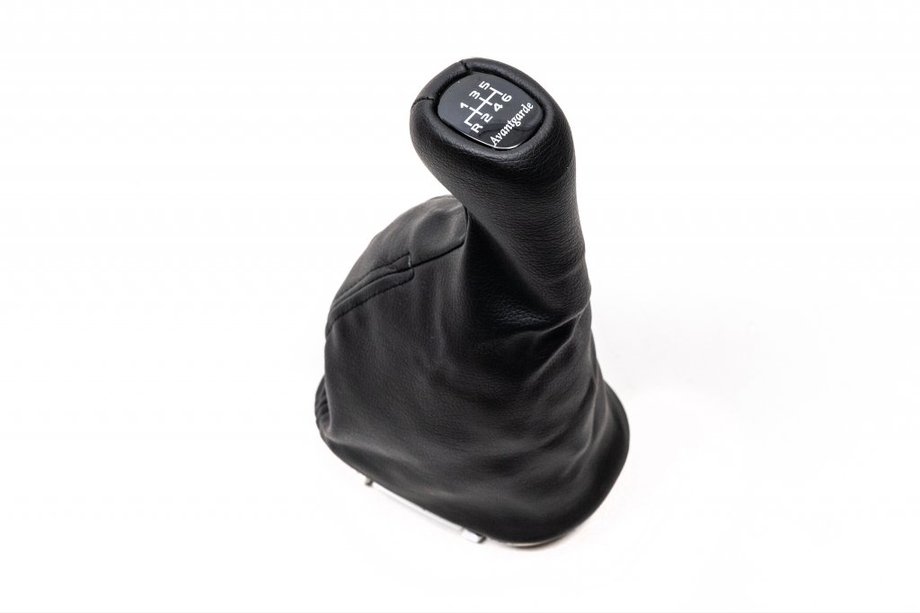Mercedes C-class W203 2000-2007 Gear Shift Boot + Knob Avantgard (2000-2004, Leatherette) Photo 1