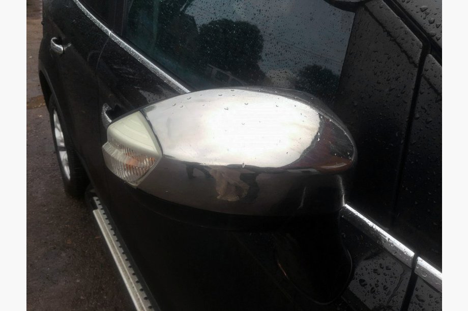 Ford C-Max/Grand C-Max 2010-2019 Mirror Covers (2 pcs, Stainless Steel) Image
