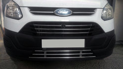 Ford Custom 2013-2022 Full lower grille 2013-2018 (stainless steel) photo 1