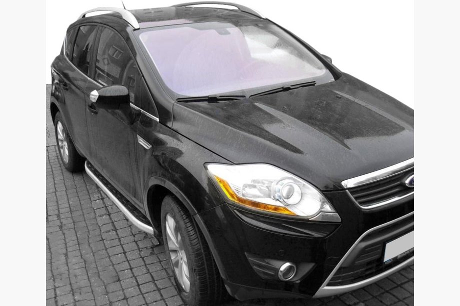 Ford Kuga 2008-2013 Side Steps Fullmond (2 pcs, aluminum) Image