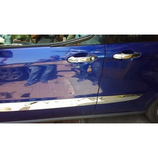Door moldings stainless steel (4 pcs) photo 4