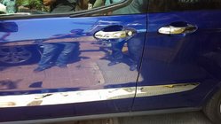 Ford Courier 2014-2023 Chrome Door Handle Covers (4 pcs, Stainless Steel) photo 3