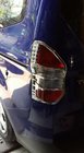 Ford Courier 2014-2023 Chrome Tail Light Covers (2 pcs, plastic) photo 3
