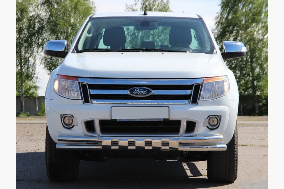 Ford Ranger 2011–2022 Front Bar ST016 (Stainless Steel) Image