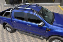 Ford Ranger 2011–2022 Roof rails with crossbars (2 pcs) photo 1