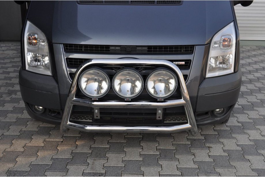 Ford Transit 2000–2014 Bull Bar WT018 (2006-2014, Stainless Steel) Image