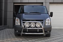 Ford Transit 2000–2014 Bull Bar WT018 (2006-2014, Stainless Steel) photo 3