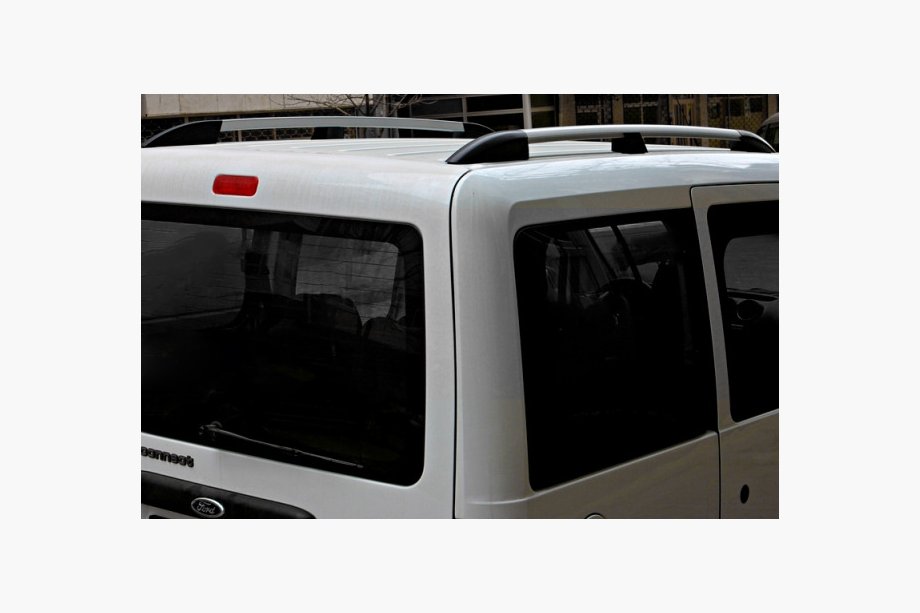 Ford Connect 2002–2006 (Skyline) Chrome Roof Rails (Plastic Brackets) Image