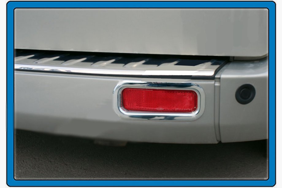 Ford Custom 2013-2022 Rear reflector trim (2 pcs, stainless steel) Image