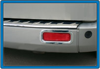 Ford Custom 2013-2022 Rear reflector trim (2 pcs, stainless steel) photo 1