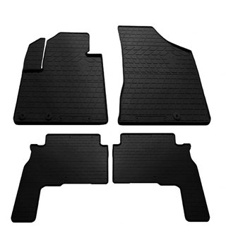 Rubber Floor Mats 2010-2012 (4 pcs, Stingray Premium) Hyundai Santa Fe 2 2006-2012