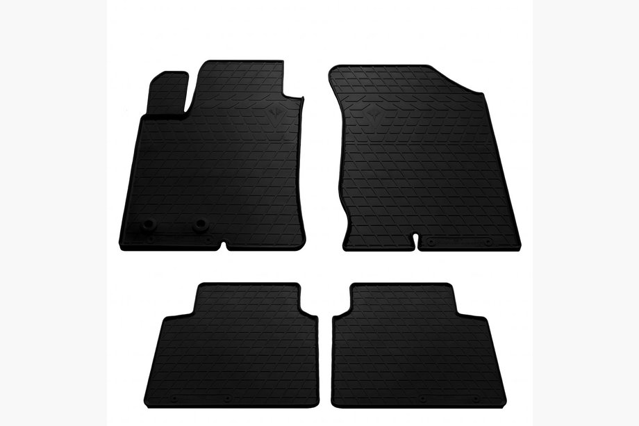 Hyundai Sonata YF 2010-2014 Rubber Floor Mats (4 pcs, Stingray Premium) Image