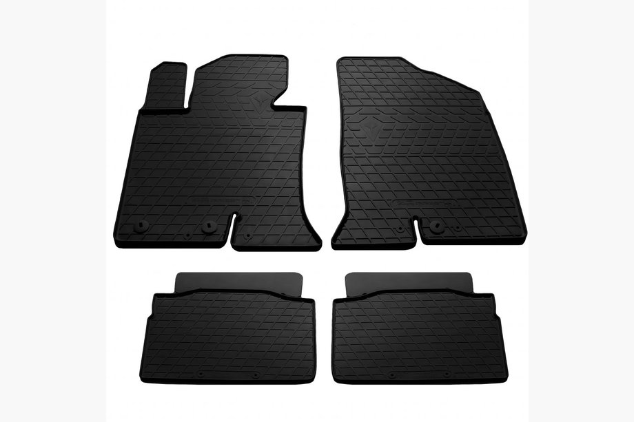 Kia Optima 2010-2016 Rubber Floor Mats (4 pcs, Stingray Premium) Image