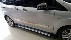 Ford Courier 2014-2023 Side Steps DotLine (2 pcs, Aluminum) photo 3