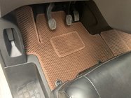 Citroen Jumpy/Dispatch 2017- Polyurethane Floor Mats (2 pcs, EVA, brick) 1+1 photo 2