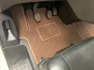 Opel Vivaro 2019- Polyurethane Floor Mats (2 pcs, EVA, brick) 1+1 photo 2