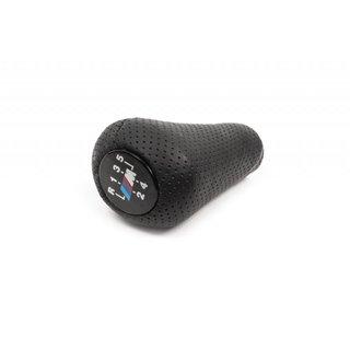 Gear Shift Knob OEM (leatherette, black perforation)