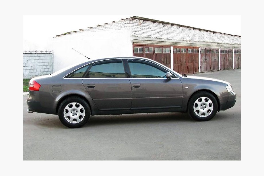 Audi A6 C5 1997-2001 Rear Window Deflectors SD (4 pcs, HIC) Image