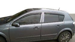 Opel Astra H 2004-2013 Window Deflectors HB (4 pcs, HIC) photo 7