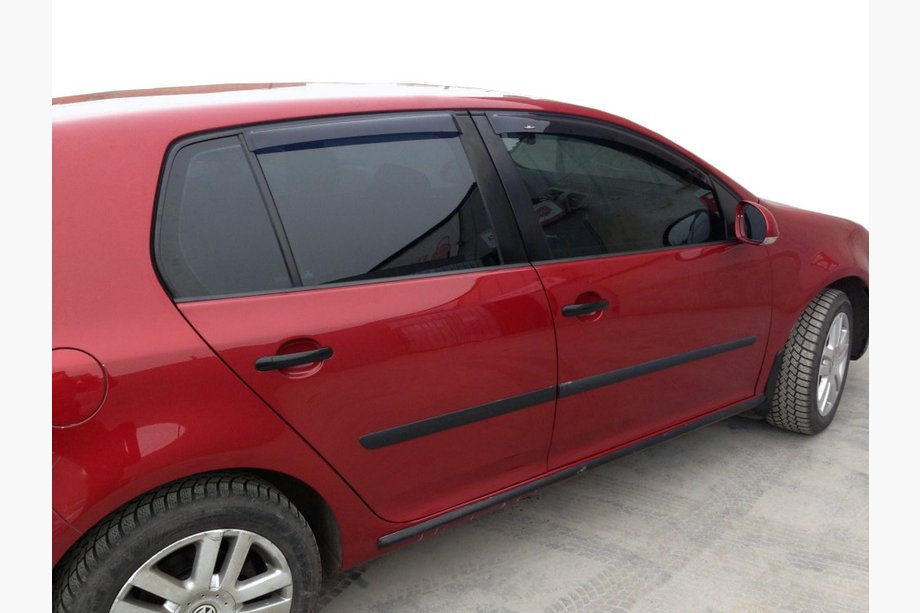 Volkswagen Golf 4 1997-2006 Window Deflectors HB (4 pcs, Cobra) Image