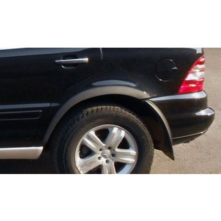 Fender Flares (4 pcs, Black Metal) photo 1