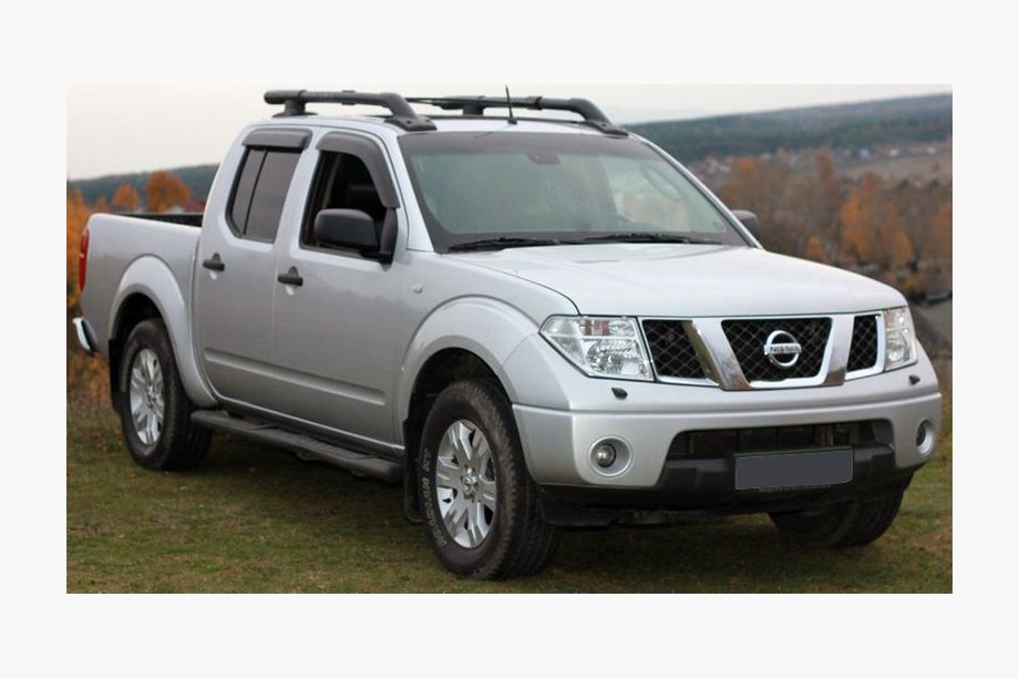 Nissan Navara 2006-2015 Window Deflectors (4 pcs, Niken) Image
