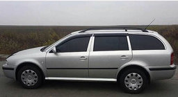 Skoda Octavia II A5 2006-2010 DISCOUNT! Window Deflectors SW (4 pcs, HIC) photo 2