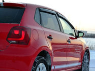 Volkswagen Polo 2010-2017 Window Deflectors HB (4 pcs, Niken) photo 1