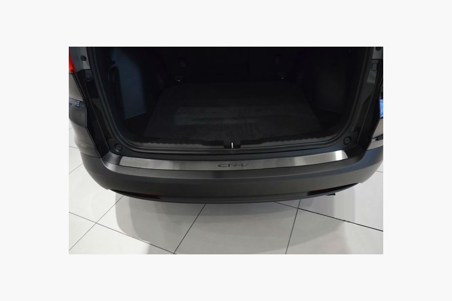 Honda CRV 2012-2016 Rear bumper protector Natanika (stainless steel) Image
