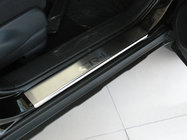 Honda CRV 2001-2006 Natanika Premium Door Sill Protectors (4 pcs, Stainless Steel) photo 1