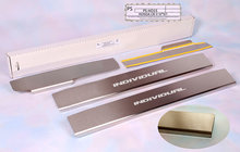 Honda CRV 2007-2011 Door Sill Protectors Natanika Standard (4 pcs, Stainless Steel) photo 1