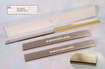 Honda Pilot 2008-2015 Door Sill Protectors Natanika Standard (4 pcs, Stainless Steel) photo 1