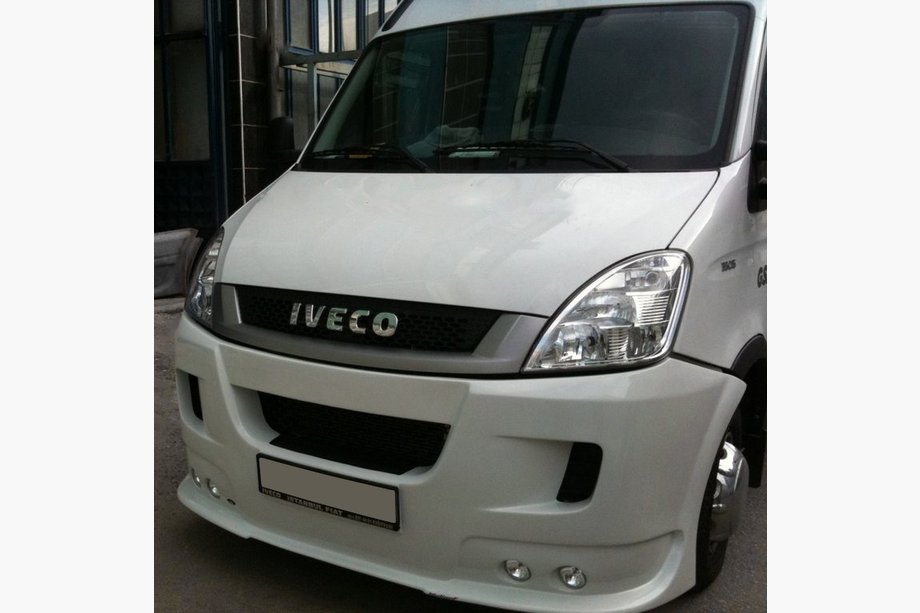 Iveco Daily 2006-2014 Front bumper lip (primed for painting) Image