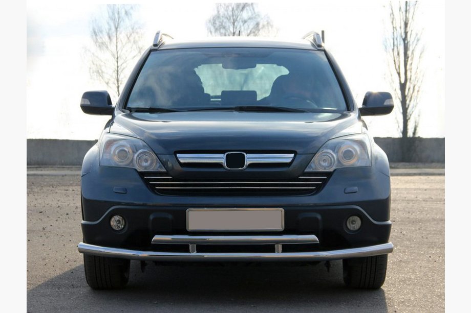 Honda CRV 2007-2011 Front Bar ST018 (Stainless Steel) Image