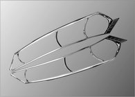 Honda Accord VIII 2008-2012 Chrome Tail Light Covers (2 pcs, Plastic) photo 1