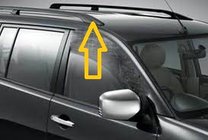 Mitsubishi Pajero Wagon III 1999-2006 Roof Rails Original Design (2 pcs) photo 2
