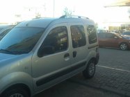 Renault Kangoo 1998-2008 Chrome Roof Rails Standard base, plastic feet photo 3