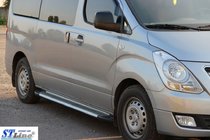 Hyundai H300, H1, Starex 2008-2020 Side Steps King (2 pcs, aluminum) photo 3
