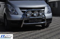 Hyundai H300, H1, Starex 2008-2020 Bull Bar WT018 (Stainless Steel) photo 2