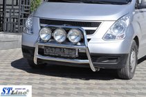 Hyundai H300, H1, Starex 2008-2020 Bull Bar WT018 (Stainless Steel) photo 3