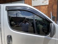Renault Trafic 2001–2015 Window Deflectors (2 pcs, ANV) photo 1