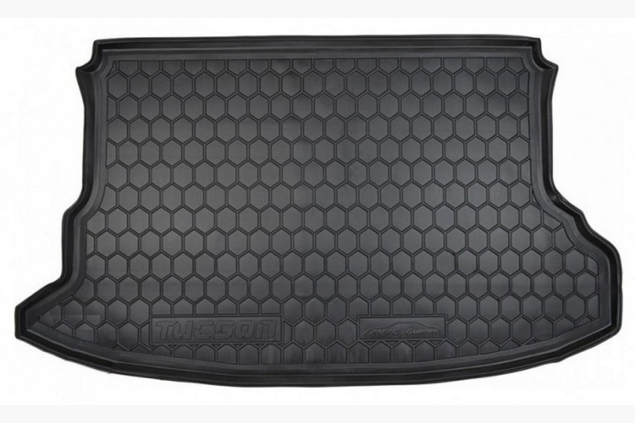 Hyundai Tucson JM 2004- Rubber Trunk Mat Image