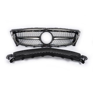 Front Grille 2011-2014 (Diamond Silver) Mercedes CLS C218 2011-2018 photo 2