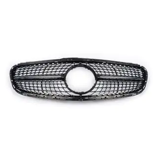 Front Grille Diamond Black (for Avantgarde and AMG-Line, 2013-2016) photo 2
