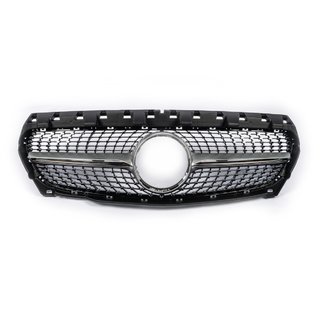 Front Grille (2013-2016, Diamond Silver) Mercedes CLA C117 2013-2019 photo 2