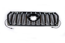 Toyota Land Cruiser Prado 150 2009-2023 Grille 2017↗ LED (Zeus Silver) photo 1