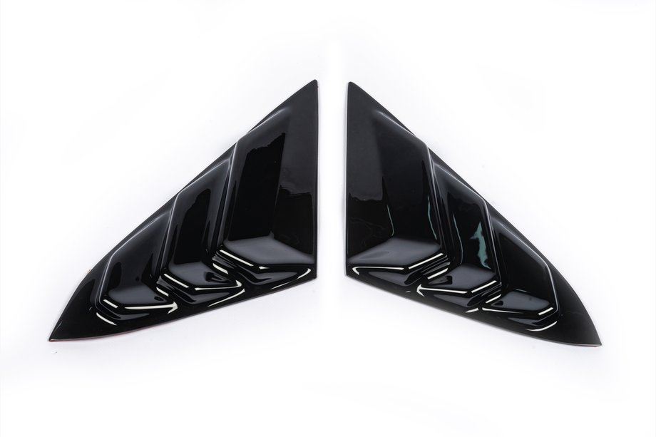 Honda Civic Sedan X 2016-2021 Mirror Triangle Covers (2 pcs, ABS) Image