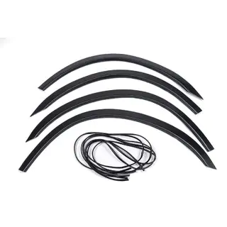 Fender flares 2006-2013 (short wheelbase, 4 pcs, black)