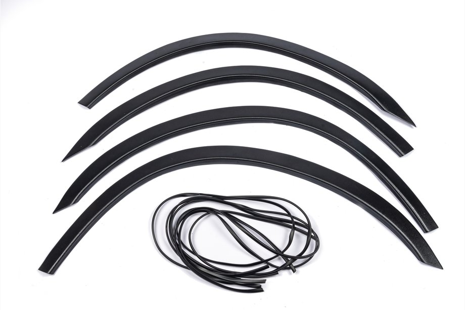 Ford Transit 2000–2014 Fender flares 2006-2013 (short wheelbase, 4 pcs, black) Image