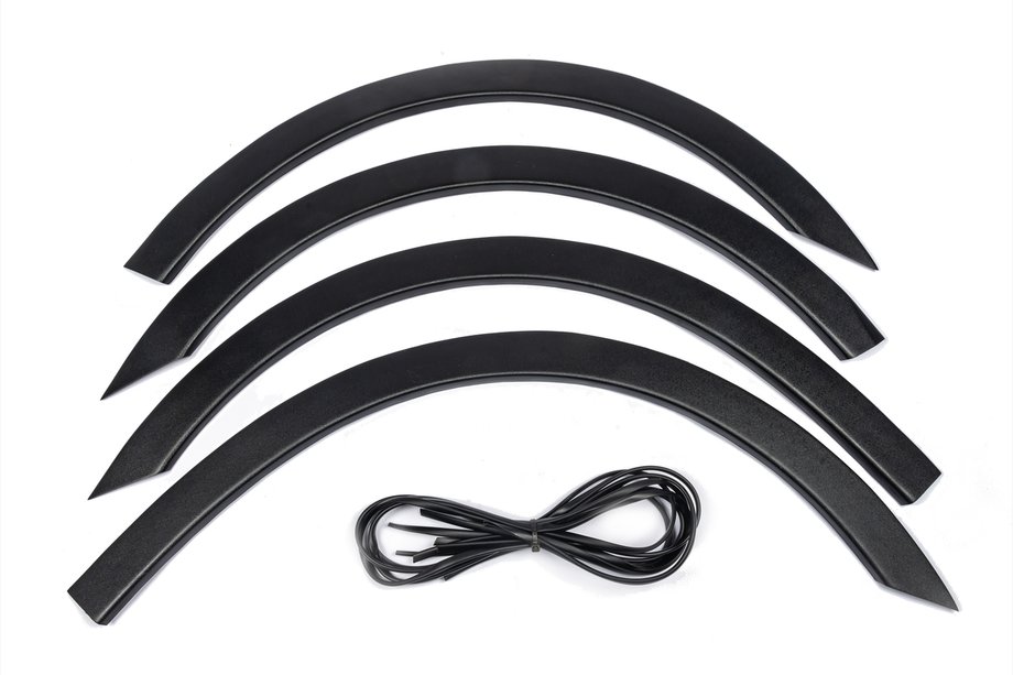 Mercedes Vito/V-class W447 2014- Fender Flares (4 pcs, Black Metal) Image
